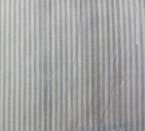 Poly Cotton Striped Fabric