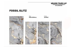 Fossil Glitz Porcelain Floor Tile