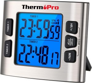 ThermoPro TM02 Multifunction Digital Kitchen Timer with Alarm