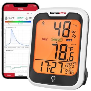 ThermoPro TP358 Bluetooth Digital Thermo Hygrometer