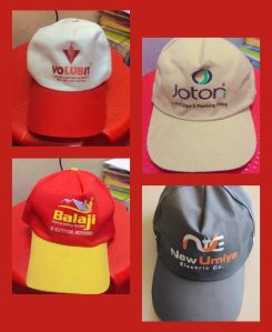 own brand printed cap