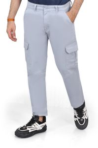 6 pocket cotton twill cargo pants for men