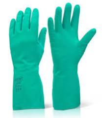 Nitrile chemical gloves