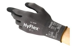 ansell hyflex 11-840 nitrile gloves