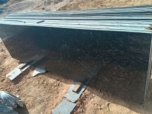 Black Galaxy Granite Slab