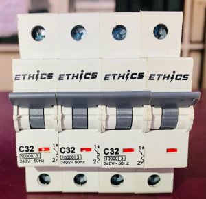 Ethics Three Phase MCB with Highover Voltage Protection