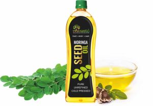 cold pressed organic moringa seed oil