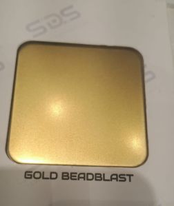 Stainless Steel beadblast finish sheet by sds