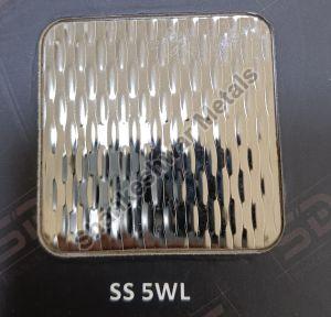 5WL Embossed Dimple stainless steel 304 sheet by sds