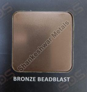 Bronze Beadblast finish 304 ss designer and decorative sheet by SDS