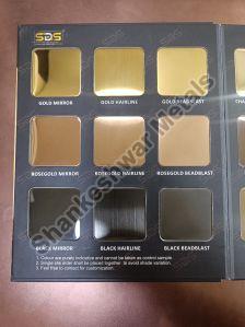 Pvd coating stainless steel 304 decorative sheets by SDS