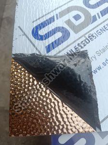 Stainless Steel 304 Rosegold Mirror Honeycomb Hammer by sds