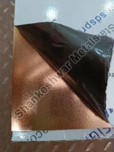 Rosegold Mist PVD Coating Stainless Steel Sheet by sds