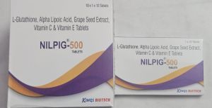 Kings Biotech Nilpig 500 Tablet For Skin Concerns