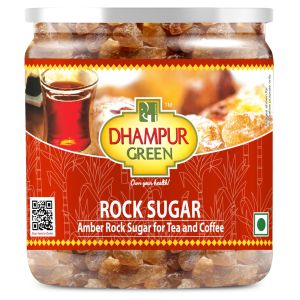 Dhampur Green Brown Candy Sugar Rock Sugar 250gm
