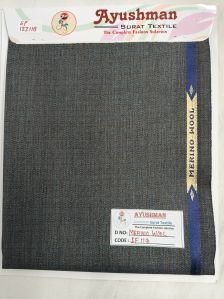 merino wool cotton shirting fabric