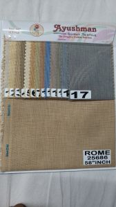 rome cotton shirting fabric