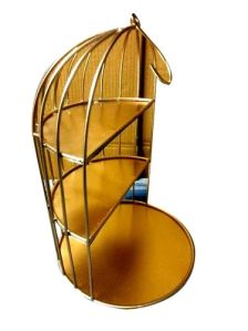 Golden Hanging Cage