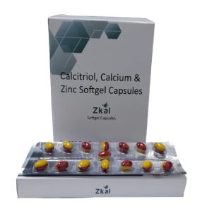 Calcitriol, Calcium &amp; Zinc Softgel Capsules