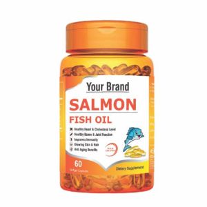 Salmon Fish Oil Softgel Capsule