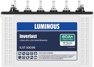 Luminous Inverlast ILST 10036 Short Tubular Inverter Battery