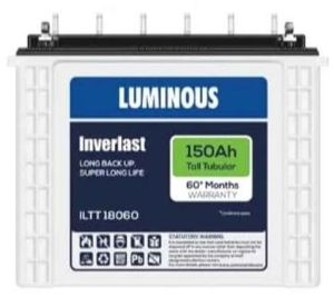 Luminous Inverlast ILTT 18060 Tall Tubular Inverter Battery