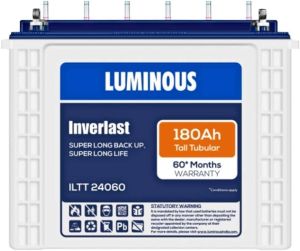Luminous Inverlast ILTT 24060 Tall Tubular Inverter Battery