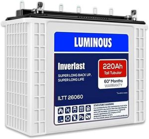Luminous Inverlast ILTT 26060 Tall Tubular Inverter Battery
