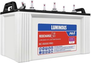 Luminous Red Charge RC 15000 Pro Tubular Inverter Battery