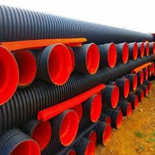 75mm Double wall corrugated drainage pipe