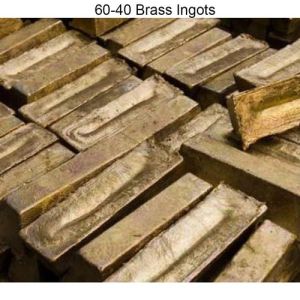 Rectangular 60-40 Brass Ingots