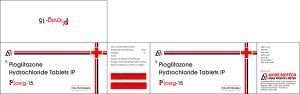 Pioglitazone hcl 15 /30 / 45 mg Tablets