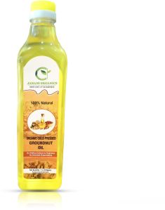 Organic Cold Pressed Groundnut Oil