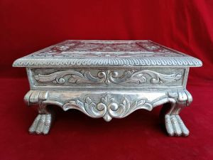 Wooden silver coated furniture and decorative Items