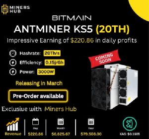 KS5 Bitmain Antminer