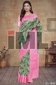 Digital Printed Krishna Sarees