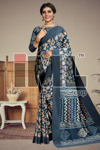 Fancy Batik Printed Saree