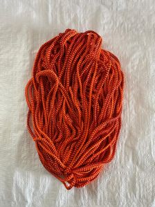 12 No. Orange Polyester Yarn Rope