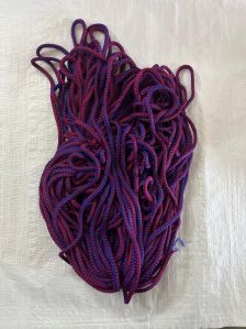 12 No. Purple Polyester Yarn Rope