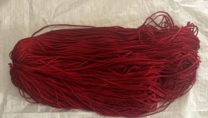 6 No. Red Polyester Yarn Rope