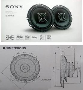 Sony Fb 162E Coaxial Speaker