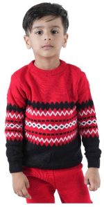 Boys & Girls Woolen Lightweight Sweater _DD