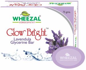 glow bright lavendula glycerin soap