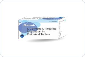 L-Carnitine L-Tartarate, Folio Acid Tablets