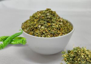 Dehydrated Green Chili Flakes