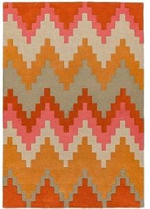 Handmade Tufted Wool Blend Carpet