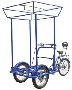200 Kg Blue Ice Cream Tricycle