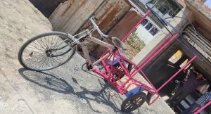 250 kg Pink Ice Cream Tricycle