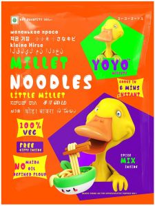 Yoyo Little Millet Noodles 165 grams