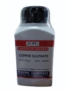 500gm ACME Copper Sulphate, Powder